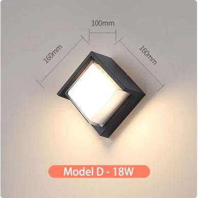 Outdoor Wall Lamp Waterproof Garden Wall Lamp