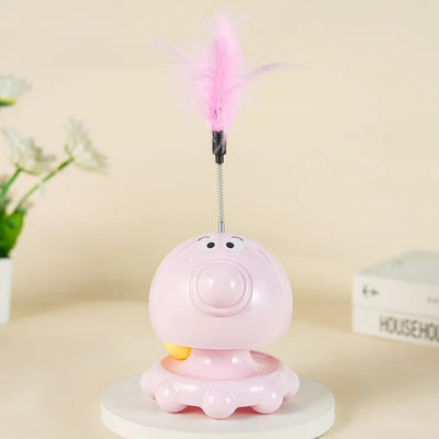Tunnel Funny Cat Ball Leaking Food Funny Cat Stick Cat Turntable Pet Leaking Food Turntable Toy Cat Toy Self-pleasure Artifact