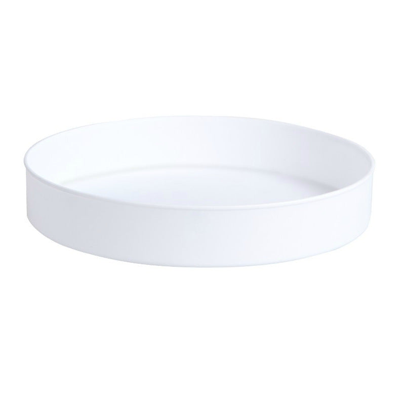 Rotating Seasoning Plate Storage Rack Kitchen Storage Gadget Desktop Multi-functional Non-slip Storage Tray Double-layer Turntable Round