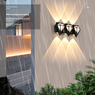 Creative Simple Personalized Wall Lamp Waterproof Led Wall Lamp