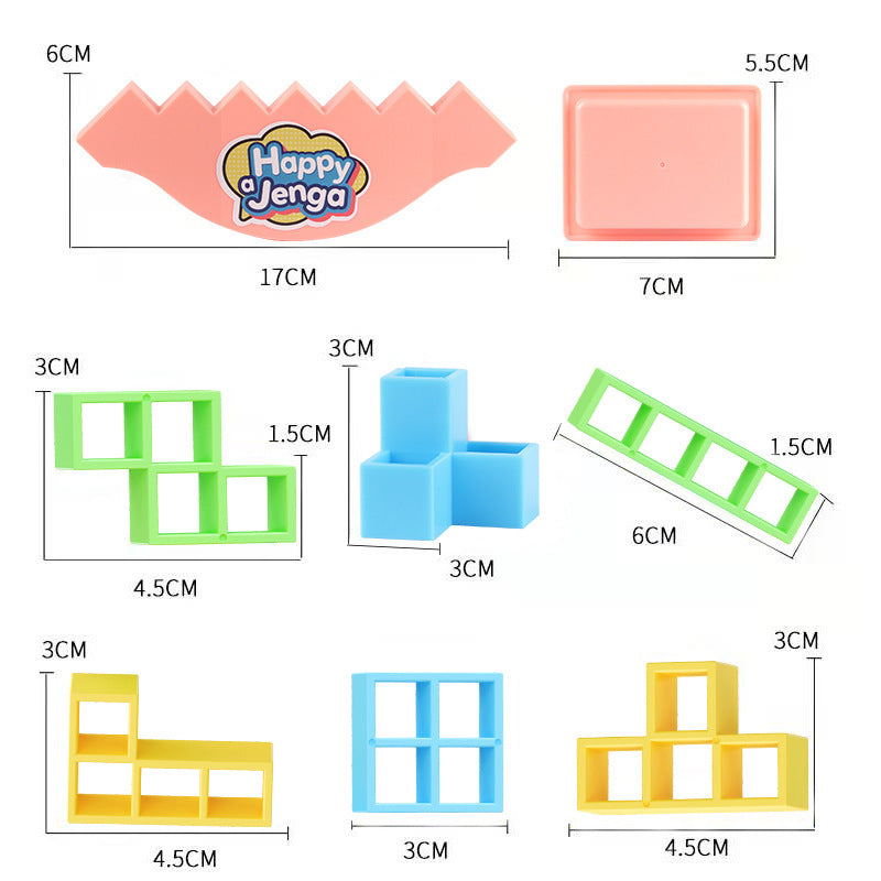 ABS Material Hand-swinging Stacking Music Educational Toy