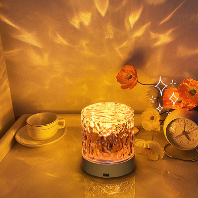 Water Ripple Rotating Projection Ambient Night Light