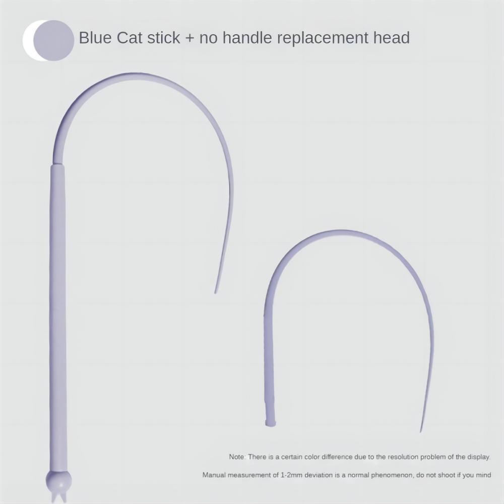 Simulated Mouse Tail Cat Toy Cat Teaser Funny Stick Silicone Long Tail Pet Interactive Toys For Cats Kitten Hunting Pet Products