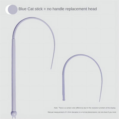 Simulated Mouse Tail Cat Toy Cat Teaser Funny Stick Silicone Long Tail Pet Interactive Toys For Cats Kitten Hunting Pet Products