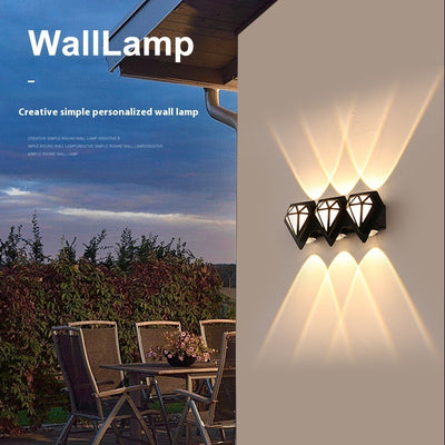 Creative Simple Personalized Wall Lamp Waterproof Led Wall Lamp