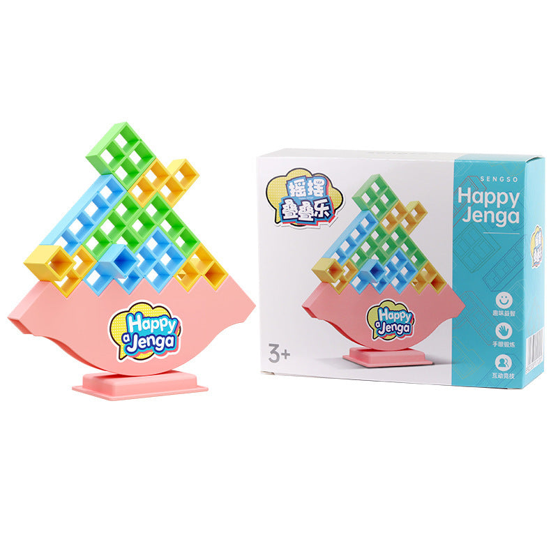 ABS Material Hand-swinging Stacking Music Educational Toy